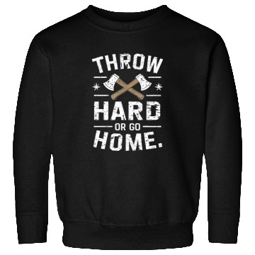 Discover Axe Throwing Enthusiasts Championship Precision Sweatshirts
