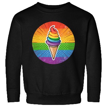 Discover LGBTQ Ice Cream Sweatshirts