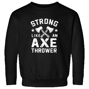 Discover Axe Throwing Enthusiasts Championship Precision Sweatshirts