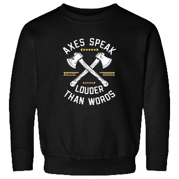 Discover Axe Throwing Enthusiasts Championship Precision Sweatshirts