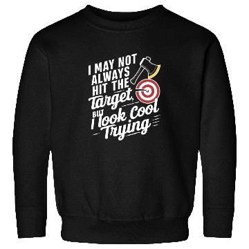 Discover Axe Throwing Enthusiasts Championship Precision Sweatshirts