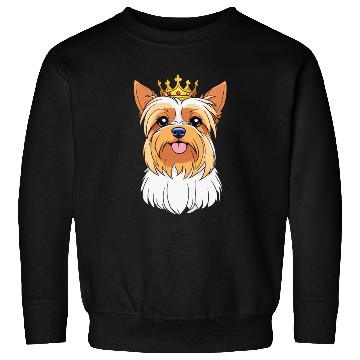 Discover "The crowned ones" - Yorkshire Terrier Sweatshirts