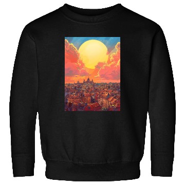 Discover Sunset in Dublin Ireland Sweatshirts