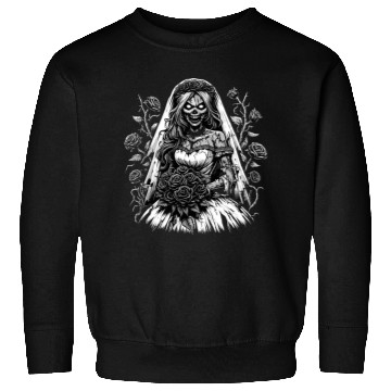 Discover Eerie Bride of the Night Sweatshirts