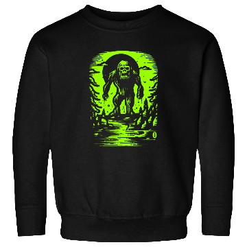Discover Bigfoot is Alive and Not Nice Sweatshirts