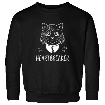 Discover Gothic Emo Cat Design For Cat Lovers And Sweatshirts
