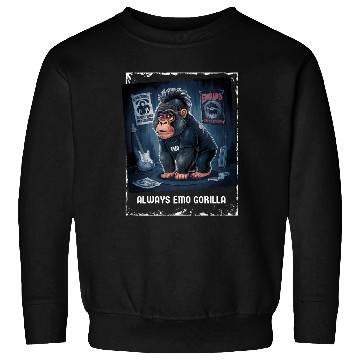 Discover Always emo gorilla admirers Premium Sweatshirts