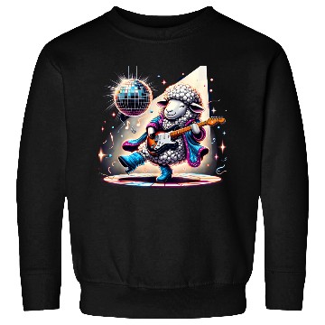 Discover Disco Ball Guitar Sheep Sweatshirts