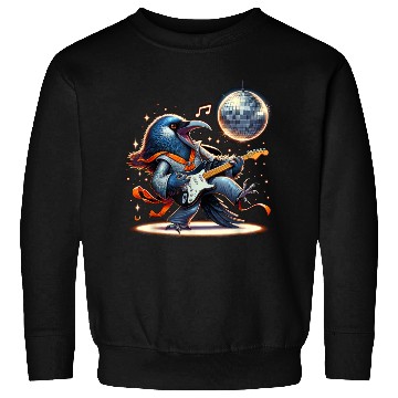 Discover Disco Ball Guitar Raven Sweatshirts