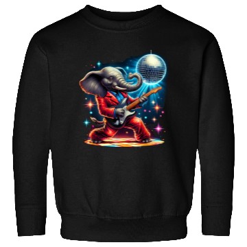 Discover Disco Ball Guitar Elephant Sweatshirts