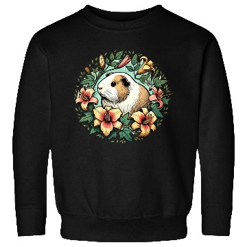 Discover Guinea pig illustration Premium Sweatshirts