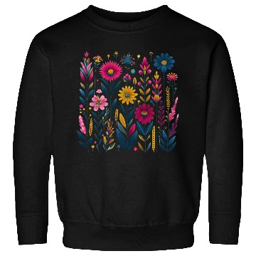 Discover Wildflower Vintage Summer Premium Sweatshirts