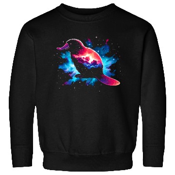 Discover Cool Platypus Galaxy Space Art Sweatshirts