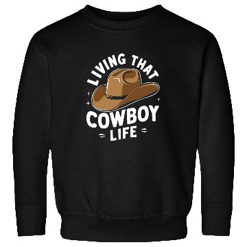 Discover Cowboy Lifestyle Western Theme with Horses and Sweatshirts