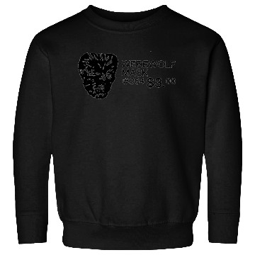Discover WEREWOLF MASK Sweatshirts