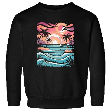Discover Azure Embrace Mediterranean Dreamscapes Sweatshirts