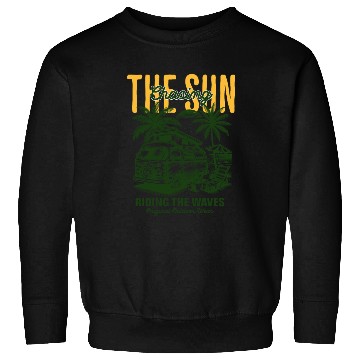 Discover Chasing the Sun Riding the Waves Outdoor Wear Sweatshirts