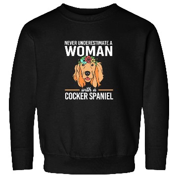 Discover Cute Dog Lover Cocker Spaniel Mom Sweatshirts