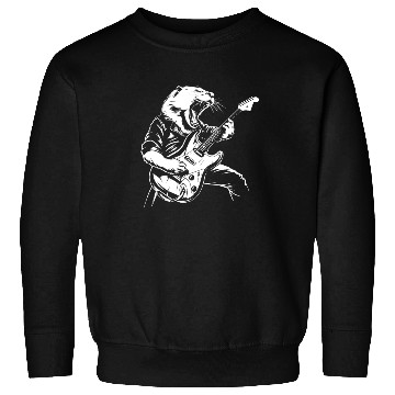 Discover Rock and Roll Otter Guitar Sweatshirts