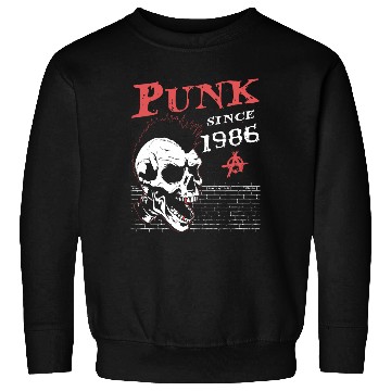 Discover 38 Years Old and Still Punk, Punks Not Dead, Punk Sweatshirts