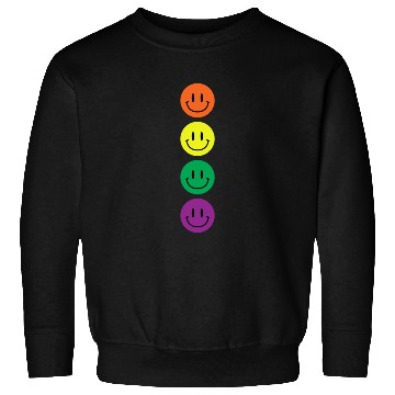 Discover laughing face design Sweatshirts