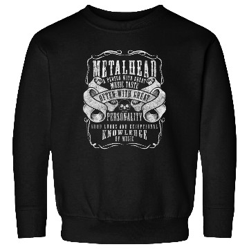 Discover Metal Hard Rock Skull Heavy Sweatshirts