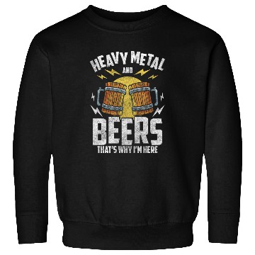 Discover Heavy Metal Hard Rock Death Metal Sweatshirts
