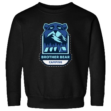 Discover Brother Bear Camping Sweatshirts