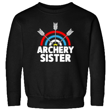 Discover Archery Sister Archer Bow And Arrow Sis Sweatshirts