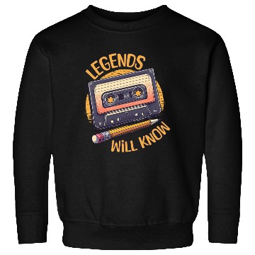 Discover Legends Will Know: The Cassette Tape and Pencil Sweatshirts