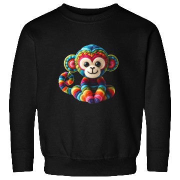 Discover Crochet monkey Sweatshirts