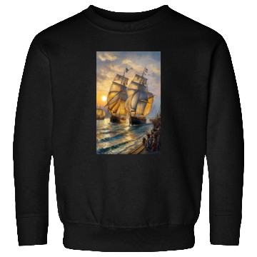 Discover Sailing into the Sunset Sweatshirts
