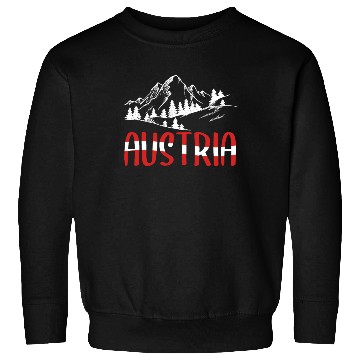 Discover Austria Holiday Eagle Alps Mountains Gift Sweatshirts