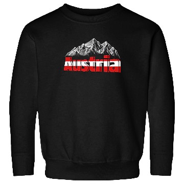 Discover Austria Holiday Eagle Alps Mountains Gift Sweatshirts