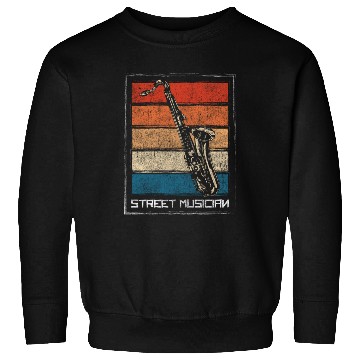 Discover Musician Street Creative Band Sweatshirts
