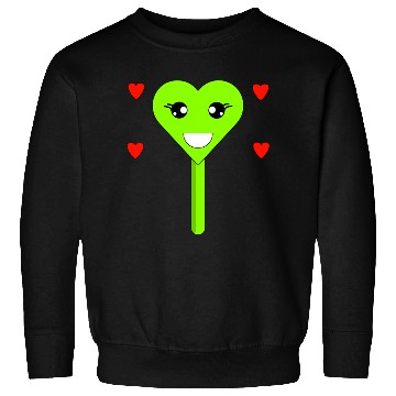 Discover Cuttie Green Lollipop Sweatshirts