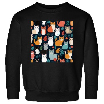 Discover Catty Camouflage Sweatshirts