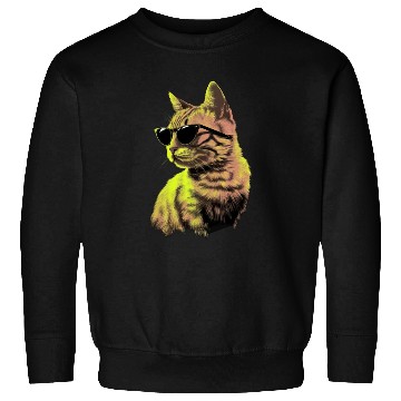 Discover Japanese Bobtail Cat Sunglasses Sweatshirts