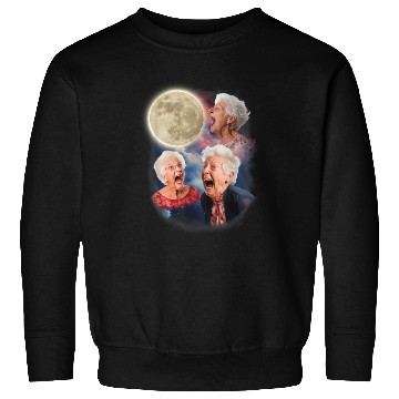 Discover Granny Moon Ladies Weird Sweatshirts