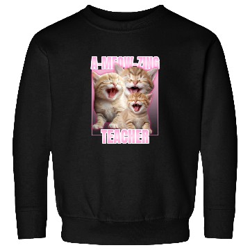 Discover A-meow-zing Teacher Sweatshirts