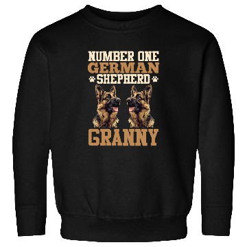Discover German Shepherd NUMBER ONE SHEPHERD GRANNY Sweatshirts