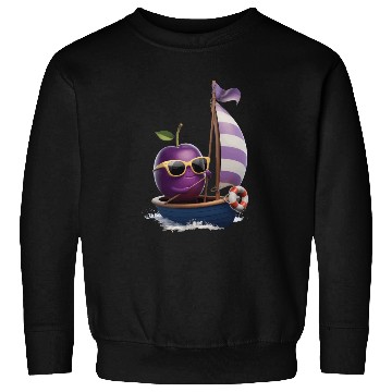 Discover Fruit Boating Plum Sweatshirts