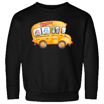 Discover Back to School Collection: School Bus Sweatshirts