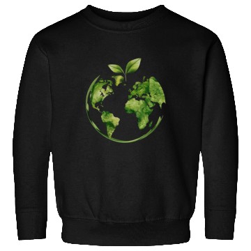 Discover Green Earth, Growing Future Sweatshirts