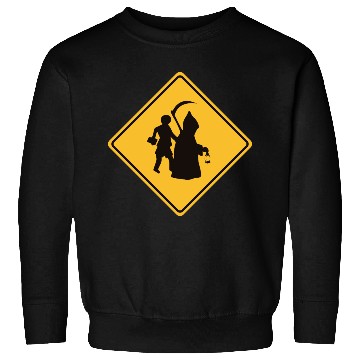 Discover Death Angel Site - Weird Road Sign Sweatshirts