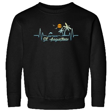 Discover Augustine Florida Souvenir Spring Break Sweatshirts
