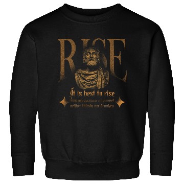 Discover Vintage Aristotle Philosopher Life Quote Sweatshirts