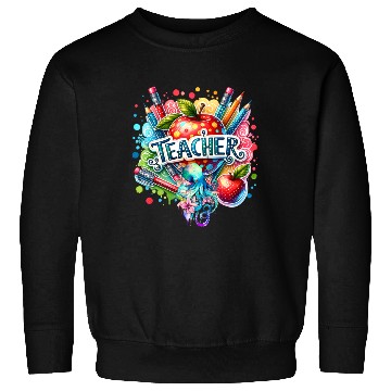 Discover Colorful Back To School Teacher and Octopus Sweatshirts