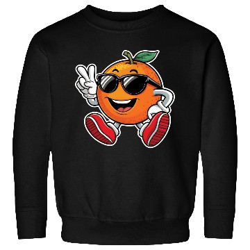 Discover Funny Orange Fruit Relaxing Sweatshirts