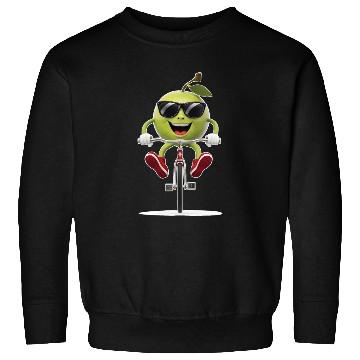 Discover Guava Cycling On Bike Realistic Sweatshirts